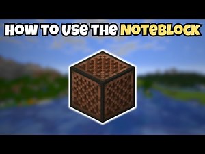 How to Craft and Use the Noteblock in Minecraft!