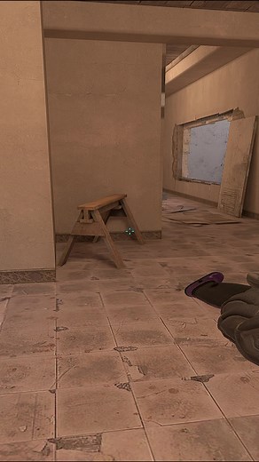 Mirage - Window flash peek #csgo #cs #csgomoments #cs2