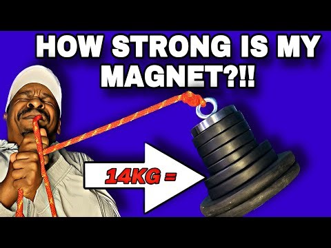 Testing My Magnet Strength with a 14KG Weight 💪🏋️‍♀️🧲