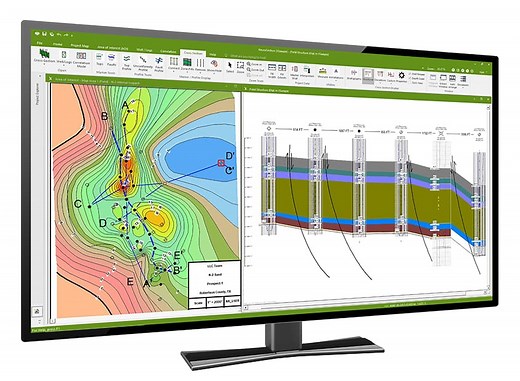 Geological Interpretation System | Cross Section Creation & Analysis
