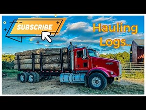 TRUCKING LOGS off the PRESTON TRACT!! #275 #loggingtruck #logging #kenworth #horselogging