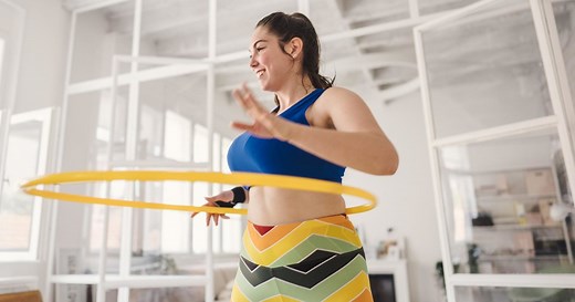 Hula hooping is a full-body, low-impact workout. Try it with these 7 exercises