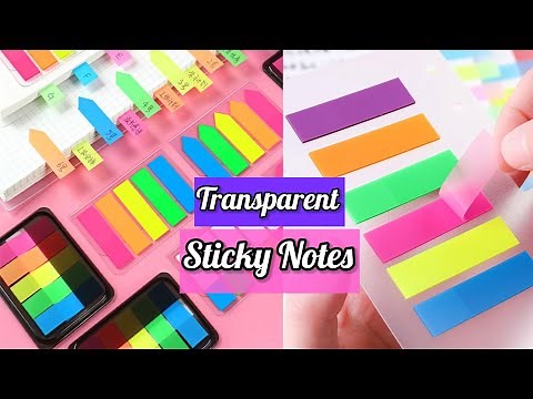 How to make sticky notes (without double sided tape) at your home / How to make sticky note at home
