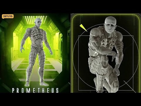 New Alien Day Reveals Alien Prometheus Engineer 1/12 scale action figure revealed by 52 Toys