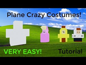 Costume - Suit Tutorial! Plane Crazy