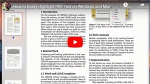 PDF Text Highlighter – Highlight Text in a PDF Document