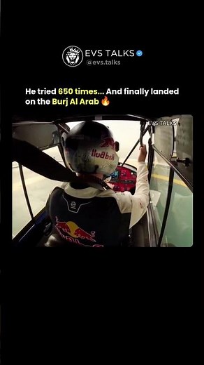😱🔥 He Tried 650 Times and Finally Landed on the Burj Al Arab! 🏙️