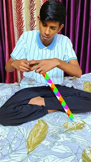 Making square pattern in snake puzzle challenge #cube #cubing