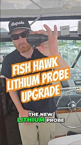 Fish Hawk Lithium Probes work seamlessly with X-Series Displays. No need to change anything! #gofish