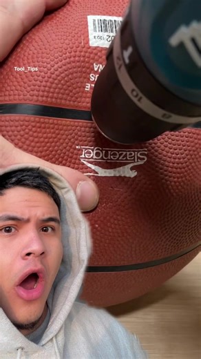 How to Inflate a Basketball Using a Drill