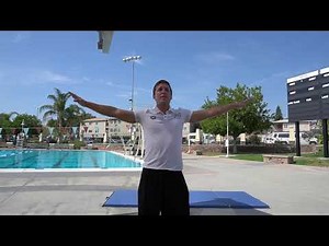 How to do a forward Dive Straight 101a (Springboard Diving Strategies Tips Tutorial)
