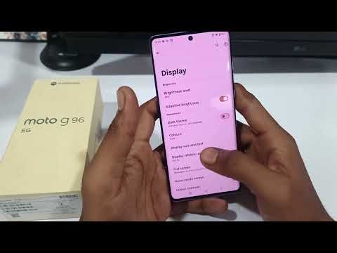 Moto G96 5g refresh rate change /how to change refresh rate in Moto G96 5g/60hz,120hz 144hz