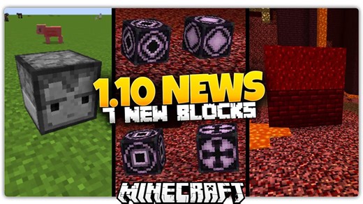 Minecraft 1.10 News | 7 NEW BLOCKS (Observer Block, Nether Wart Blocks, MORE) (1.10 Update)
