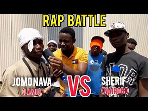 Jomo Nava (LAMU) VS Sherif (NAIROBI) Rap Battle🥊🥊😡 (Off Street)
