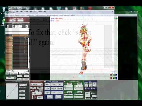 MikuMikuDance Tutorial- How to Load Multiple Models and Move Them From On Top Of Each Other