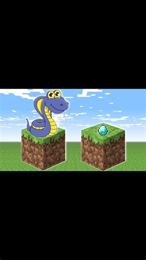 Sneak vs Diamond 💎 In Minecraft | #shorts #minecraft