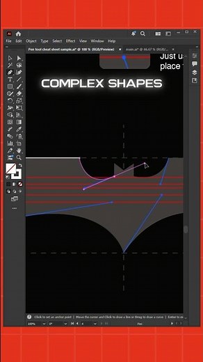 Pen Tool Practice Sheet!🔥🤩