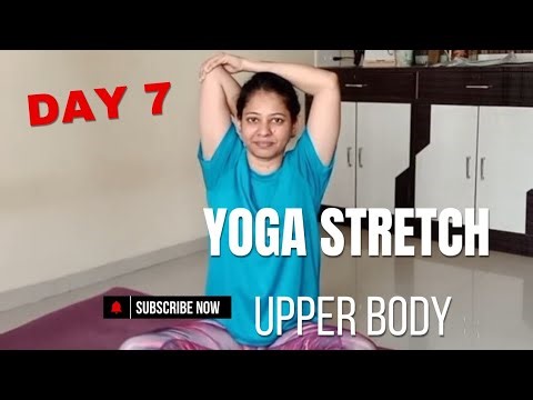 Day 7 | Shoulder & Upper Back Flexibility Yoga 🧘🏻‍♀️ @JustStartYoga