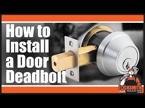 How to Install a Deadbolt: Door Handle Install Part 2/2 - Defiant Kwikset Schlage