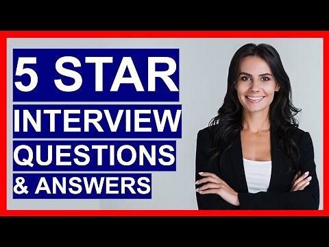 5 STAR Interview Questions and ANSWERS! How To Use The STAR Technique!
