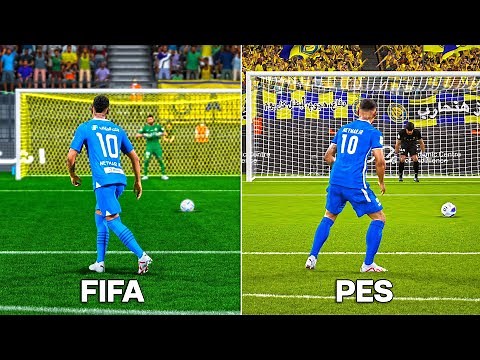 Neymar JR Penalty Kicks | FIFA vs PES From 2011 to 2024