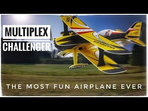 Multiplex Challenger Bi-Plane, The most fun RC airplane ever. RC aircraft, RC aerobatic biplane