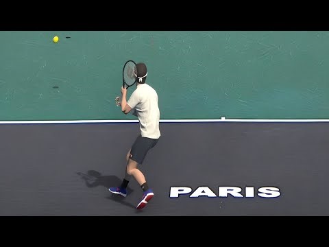 Tennis Elbow 4 Federer vs Djokovic Paris 2018