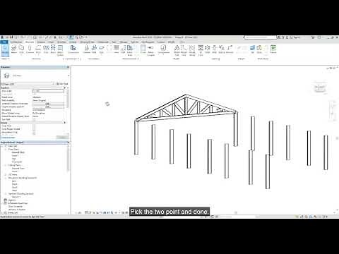 Revit Structure Column and Truss