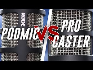 Rode Podmic vs Rode Procaster Comparison (Versus Series)