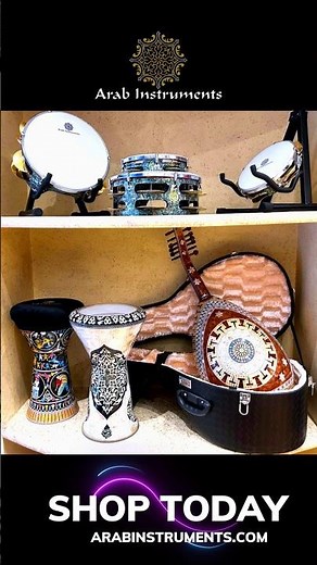 Handmade Darbuka Drums and Ouds – Over 15 Years of Crafting Arabic Instruments
