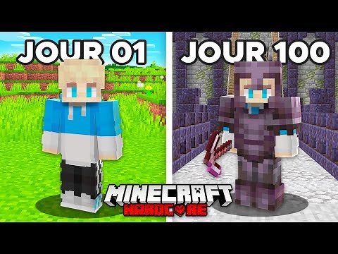 J'ai survécu 100 Jours dans Minecraft Hardcore 1.20.. [ Film ]