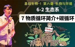 基础生物学6-2.7 物质循环简介+碳循环_哔哩哔哩_bilibili