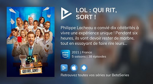 Vidéo : Voir la série LOL : Qui rit, sort ! en streaming légal complet