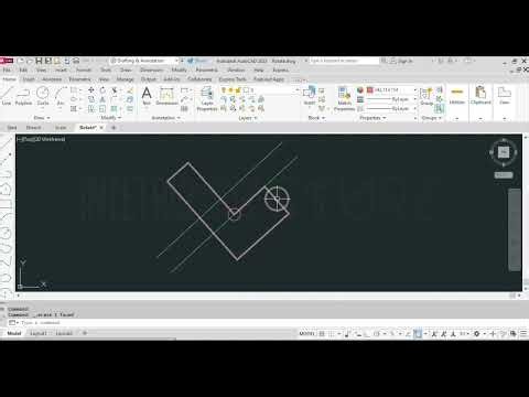 Rotate Objects in AutoCAD