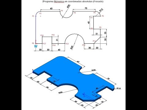 Tutorial de Programación CNC para principiantes (Fresado).