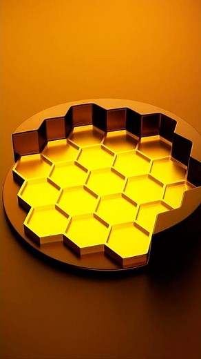 Design a Honeycomb Pattern Coaster Set for 3D Printing