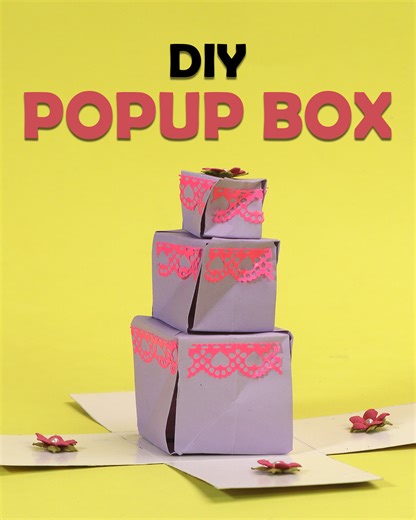 ✨ Learn how to make a DIY Pop Up Box step by step! This easy paper craft is perfect for handmade gifts, greeting cards, and surprise boxes. Whether you want to make a birthday card, anniversary gift, or creative greeting card, this pop-up idea will surely impress your loved ones. 🎁 What you’ll learn in this video: How to fold and design a pop up box Creative decoration ideas for gifting Easy paper craft for beginners 👉 Perfect for kids, school projects, and DIY gift lovers! If you enjoy DIY po