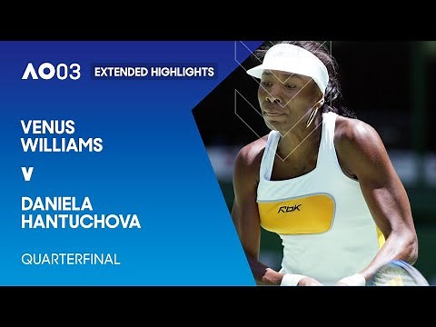 Venus Williams v Daniela Hantuchova Extended Highlights | Australian Open 2003 Quarterfinal
