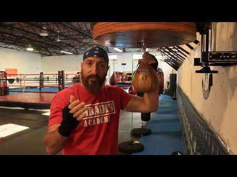 How to hit the Speed bag basics (2) for beginners