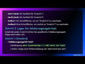 Meisterung von Infopath 2007: So führen Sie Datenvalidierung nur für die aktuelle Ansicht durch