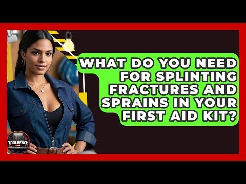 What Do You Need For Splinting Fractures And Sprains In Your First Aid Kit? - ToolBench Pros