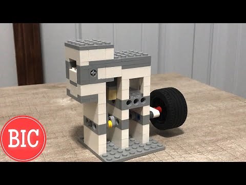 How to build a compact LEGO vacuum engine | easy to build | full tutorial