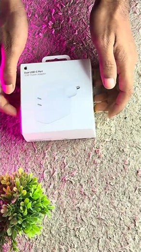 Apple dual USB -C Port | 35W Fast charger | Apple power adapter