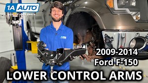 How to Replace Lower Control Arms 2009-2014 Ford F-150