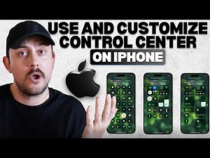 How to Use and Customize Control Center on iPhone | Add, Remove, and Edit Shortcuts in iOS