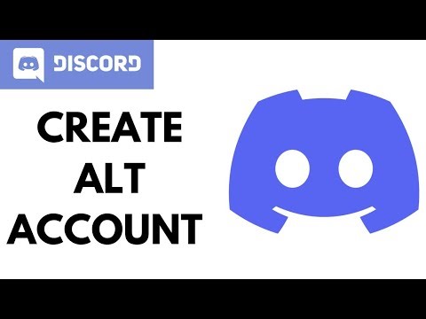 How to Make an alt Account on discord