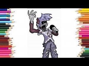 Drawing fnf Mods/How to draw Silly Billy