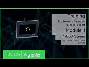Training EcoStruxure Operator Terminal Expert - M2.4 Change Boot screen
