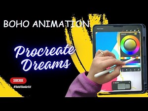 Procreate Dreams - Boho animation tutorial | flipbook tutorial