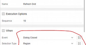 Refresh Interactive Grid (IG) when Model Dialog Closed in Oracle Apex
